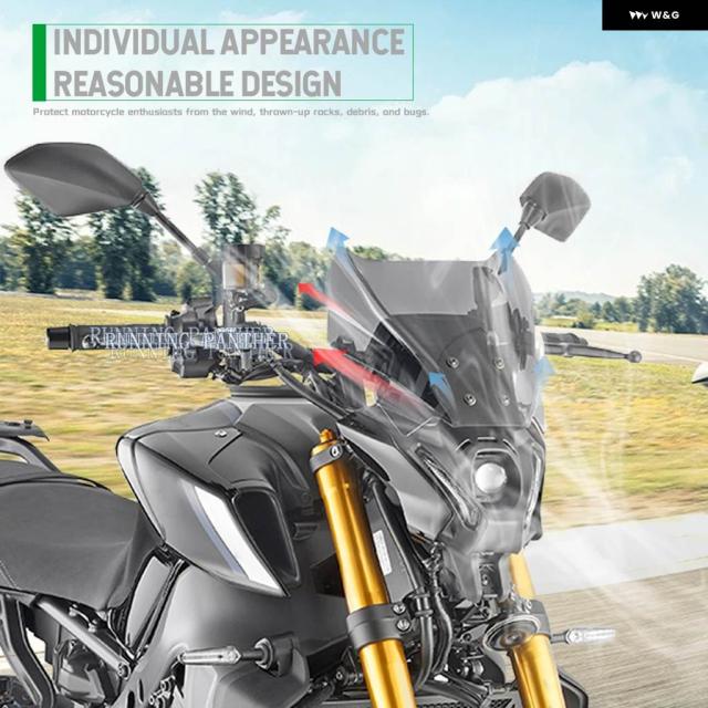 ヤマハ MT09 MT-09 MT09 SP 2021 自動二輪車 付属品 GIVI 気流遮蔽物 ウィンドスクリーンキット デフレクター フェアリング 取りまかなう