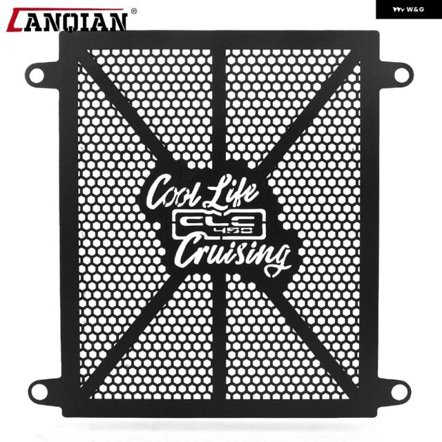 2024 CFMOTO CLC 450 2023-2025 450 CL-C オートバイ ラジエーター グリル ガードカバー ウォータータンクアクセサリー_5