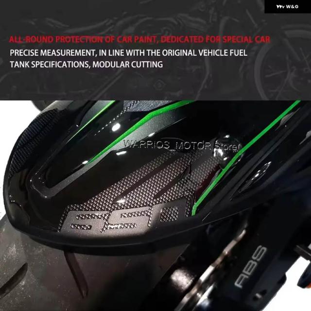 カワサキ VERSYS 650 2017-2020 バイク フェンダー プロテクター ステッカー 3Dエポキシ樹脂 ステッカー 装飾 ステッカー_3