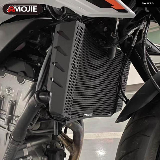 ラジエーター ガード 790 DUKE 790 DUKE790 790DUKE 2022 - 2025 バイク アクセサリー ラジエーター グリル ガード カバー プロテクター