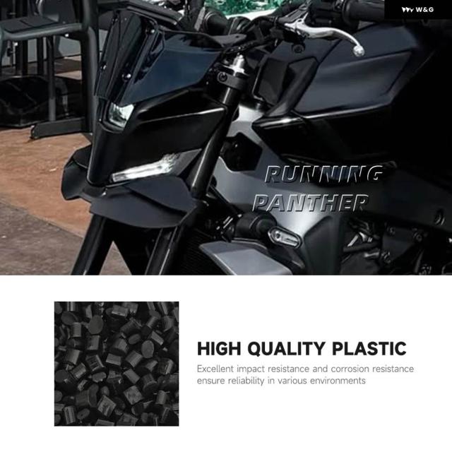 MT09 ダウンフォース ネイキッド フロントスポイラー エアロダイナミック ウィング デフレクター アクセサリー ヤマハ MT-09 SP MT09 2024 2025_1