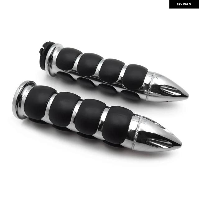 オートバイ ラバーハンド グリップ 7/8インチ 22MM ラバー ハンドルバー グリップ ハーレー チョッパー ツーリング スポーツスター_4