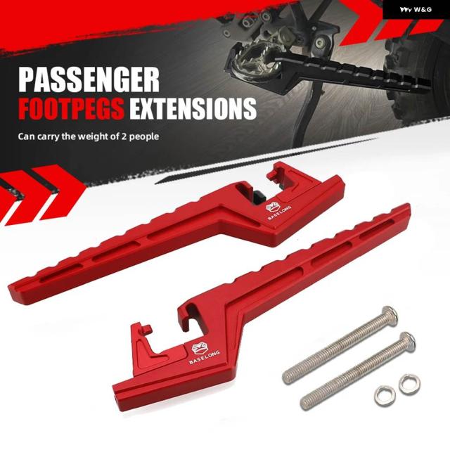 フットレスト 伸張 フットペグ ホンダ CRF150R CRF230F CRF150F CRF250X MR250 RIEJU MR250 300 PRO 乗り手 フットレスト 付属品