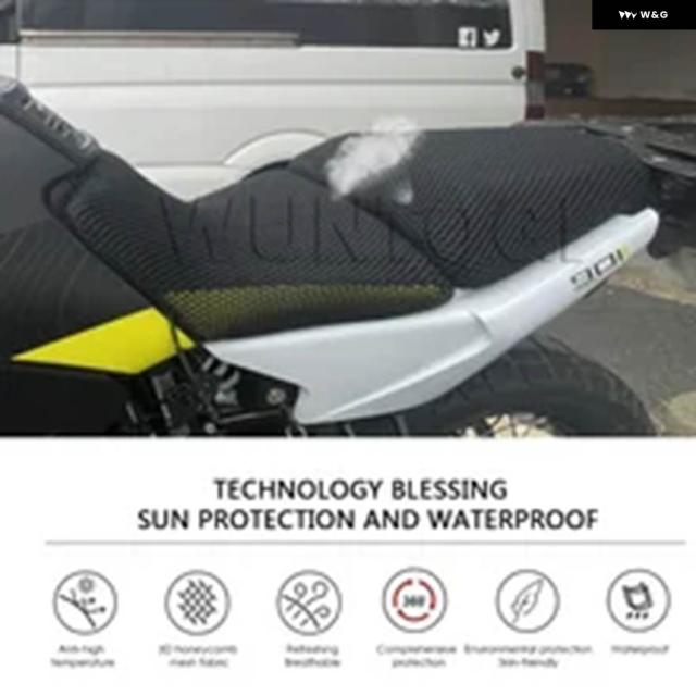 2025 NORDEN 901 シートカバー 3Dエアフロー冷却シートカバー HUSQVARNA NORDEN 901 2022-2025 排気シートカバー