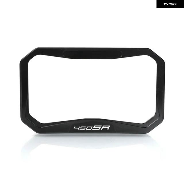 2024 オートバイ CNC メーター フレーム カバー CFMOTO 450SS 450SR SR450 2022 2023 スクリーングレアシールド計器 ディスプレイ ガード_7