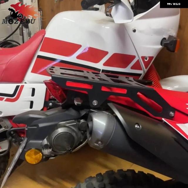 オートバイ リアラゲッジラック カーゴラック サポート シェルフ ホルダー ホンダ CRF300L CRF300RALLY CRF300LS 2021 - 25