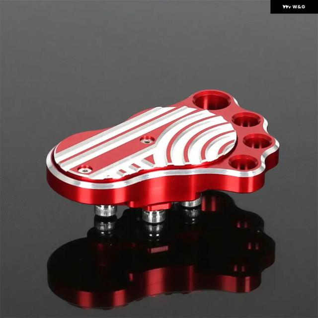 オートバイ アクセサリー CNC 3D彫刻リアクリートブレーキペグカバー ホンダ Z125 モンキー 125 2018-2024_1