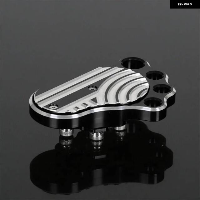 オートバイ アクセサリー CNC 3D彫刻リアクリートブレーキペグカバー ホンダ Z125 モンキー 125 2018-2024_2
