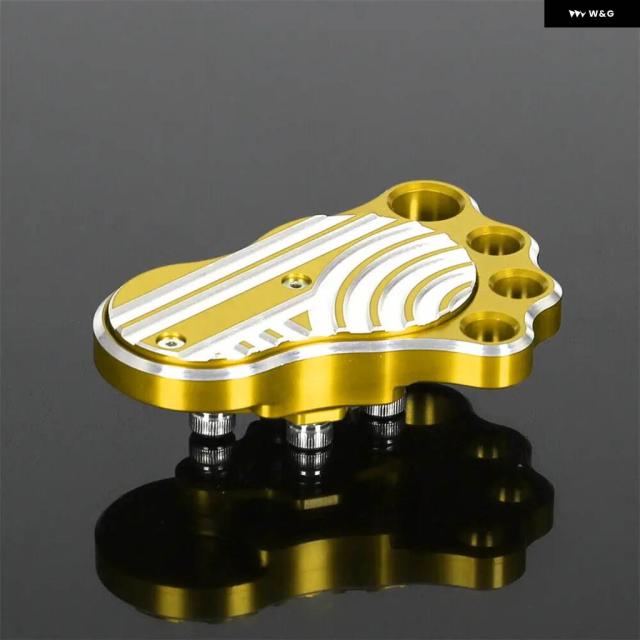 オートバイ アクセサリー CNC 3D彫刻リアクリートブレーキペグカバー ホンダ Z125 モンキー 125 2018-2024_4