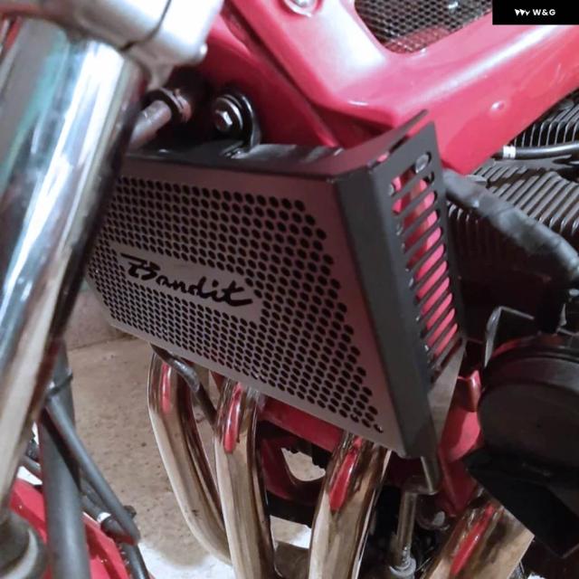 オートバイ オイルクーラー ガード ラジエーター グリル ガードカバー スズキ GSF600 GSF600S BANDIT 1995-2004 GSF650 S BANDIT 650 2005-2006