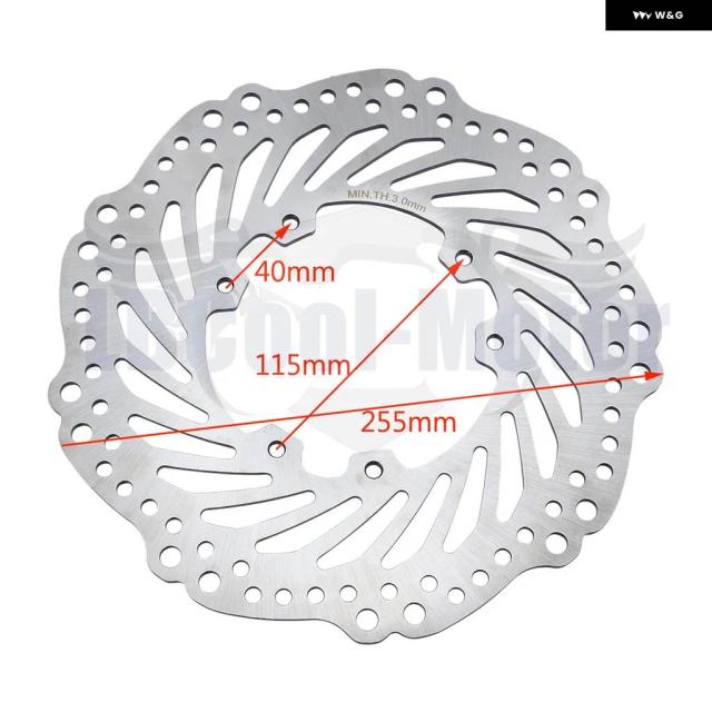 フロント リアホイール ブレーキディスク ホンダ CRF250L 2013-2020 CRF300L 2021-2024 2022 2023 ブレーキロータリー 45351-KZZ-901 43351-KZZ-901