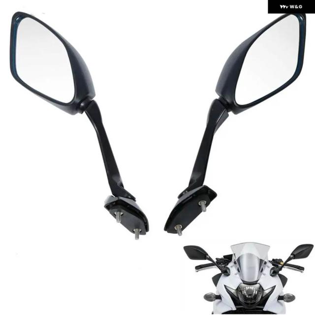 オートバイ バックミラー スズキ GSX 250 R GSX250R GSX 250R 2018-2024 2019 - 23 ブラック 左右セット