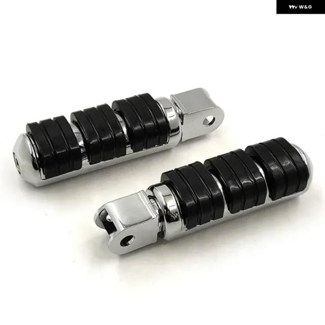 ホンダ VTX 1800 C F/ SHADOW 1100 SABRE/AERO 750/ MAGNA 750 クローム 自動二輪車 一部分 向こう正面 フットペグ