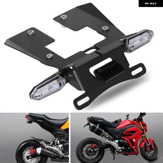 ホンダ GROM 2016-2020 LED バイク フェンダーレスキット テールタイディ ウィンカーキット