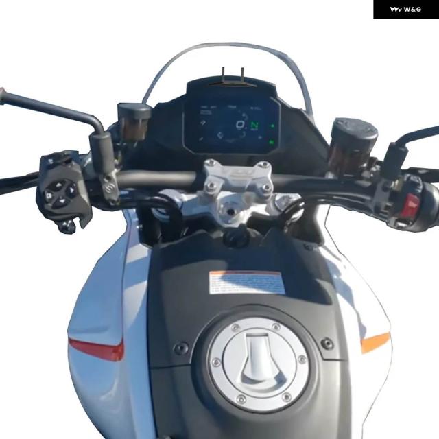 MOTO GUZZI V100 MANDELLO 2022 - 2025 GPS電話ナビゲーション マウント ブラケット スタンド ホルダー バイク ナビゲーション ブラケット_5