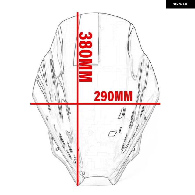 スズキ GSX-8S GSX8S 2023 2024 フロントガラス ウィンド ディフレクター シールドスクリーン バイザーガラス ブラケット 付き ウィンド ディフレクター_1