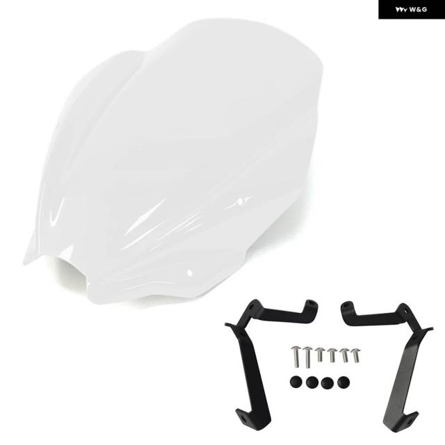スズキ GSX-8S GSX8S 2023 2024 フロントガラス ウィンド ディフレクター シールドスクリーン バイザーガラス ブラケット 付き ウィンド ディフレクター_5
