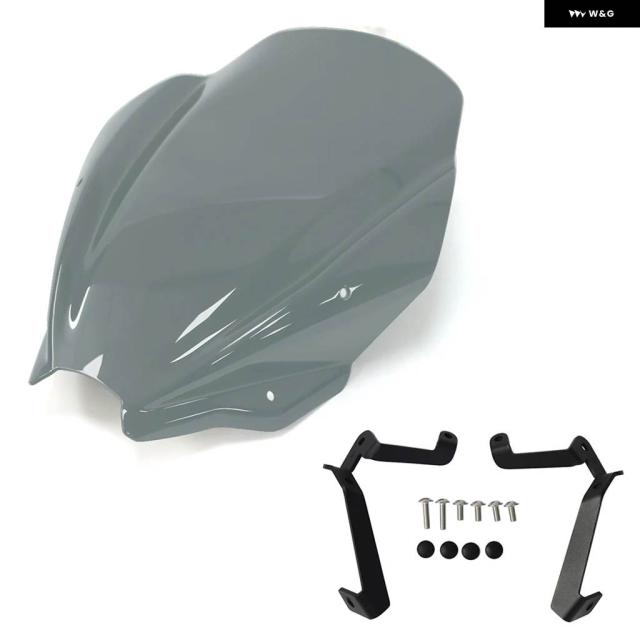 スズキ GSX-8S GSX8S 2023 2024 フロントガラス ウィンド ディフレクター シールドスクリーン バイザーガラス ブラケット 付き ウィンド ディフレクター_6