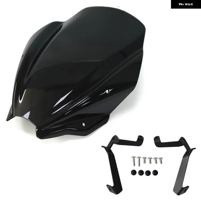 スズキ GSX-8S GSX8S 2023 2024 フロントガラス ウィンド ディフレクター シールドスクリーン バイザーガラス ブラケット 付き ウィンド ディフレクター_8
