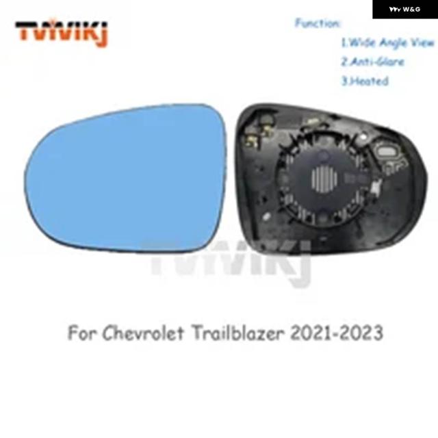 1ペアサイドバックミラー ブルーガラスレンズ シボレー シボレー トレイルブレイザー2021-2023広角ビューアンチグレア車ドアミラー 9,975円
