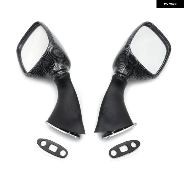 バイク ミラー スズキ GSXR600/750 2001-2003 1300R ハヤブサ 1999-2020 カーボンミラー 13,180円