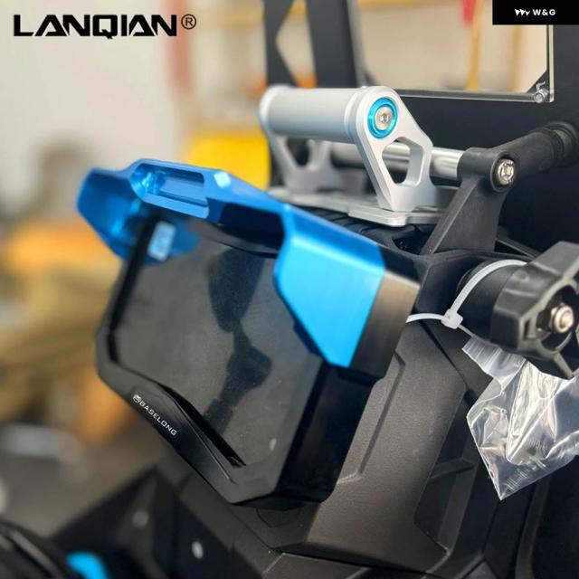 オートバイ 携帯電話 ホルダー GPS ナビゲーション ブラケット CFMOTO 450MT MT450 2024 - 2026 延長 ブラケット 12MM 22MM_2