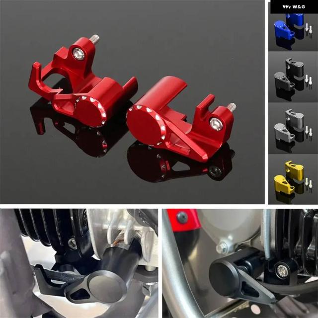 オートバイ アクセサリー 3D CNC 温度センサーガードカバー プロテクター ホンダ DAX 125 JB04