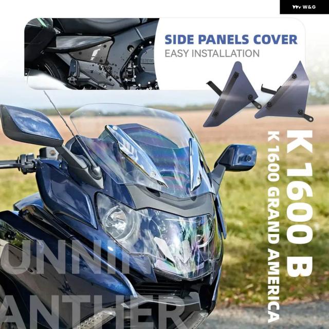K 1600 B GA 自動二輪車 側面フィル ダイアログボックス フェアリング カウルカバー 本塁貯蔵タンク 刈り込み BMW K1600B K1600GA K1600 GRAND AMERICA / B / GA