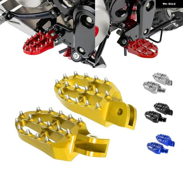 3Dフロント フットレスト ペダル フットレスト ペグオフロード バイク ノンスリップ ホンダ MONKEY 125 2018-2025 GROM 2014-2025