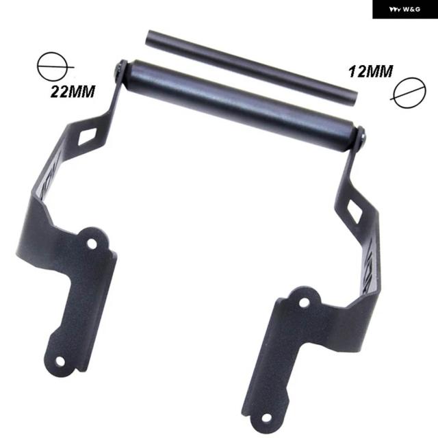 2本ロッド - 22MMと12MM ホンダ X-ADV 750 XADV X ADV スマートフォンナビゲーションGPS ホルダー マウント ブラケット バイク 携帯電話 スタンド