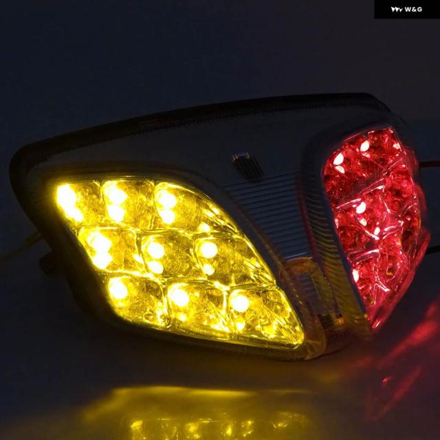 クローム LED 押し並べて型 テールランプ 尻っ方うち切り ウィンカーライト スズキ SV650 SV650X X L7 2017 - 21