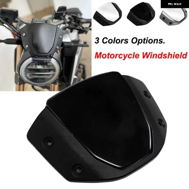 オートバイ フロントガラス ウインドスクリーン フロントスクリーンデフレクター スクリーン プロテクター ホンダ CB125R CB150R CB250R CB300R 2018 19 2020 2021