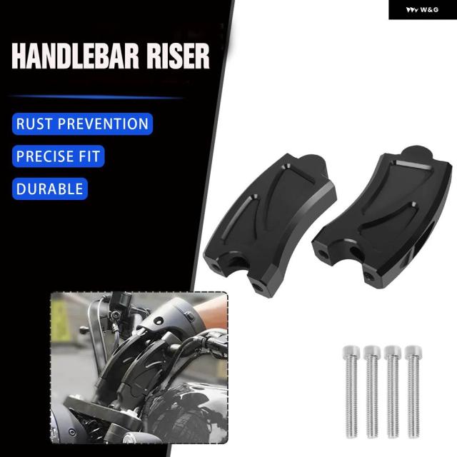 ホンダ CMX500 CMX300 REBEL CMX 300 500 CMX 500 2017-2023 オートバイ ハンドルバー ライザーキット ハンドルバー ライザー リフトクランプ アダプター