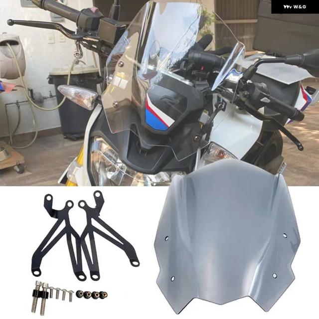 2022 BMW G310R 2017-2021 自動二輪車 向こう正面玻璃 据え置き 鉤括弧 付き添い人 ABS脂 一部分