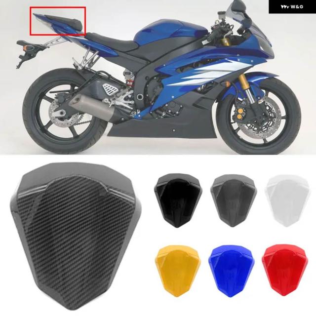 YZF-R6 06-07 オートバイ リアテールピリオンパッセンジャーハードシートカバー カウルシート ヤマハ YZFR6 2006-2007 フェアリング アクセサリー