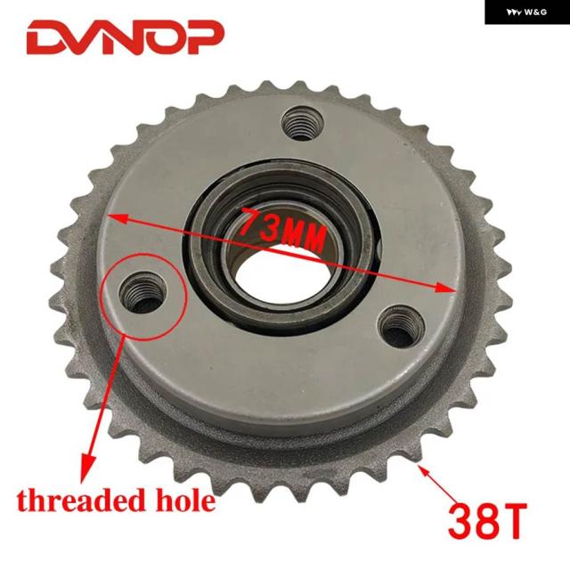 オートバイ エンジン 部品 ワンウェイスタータークラッチ オーバーランニングクラッチギア ホンダ CA250 CBT125 CM125 DD250 JH250 CBT250 DD350_2