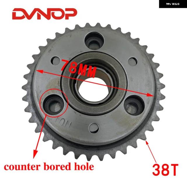 オートバイ エンジン 部品 ワンウェイスタータークラッチ オーバーランニングクラッチギア ホンダ CA250 CBT125 CM125 DD250 JH250 CBT250 DD350_9