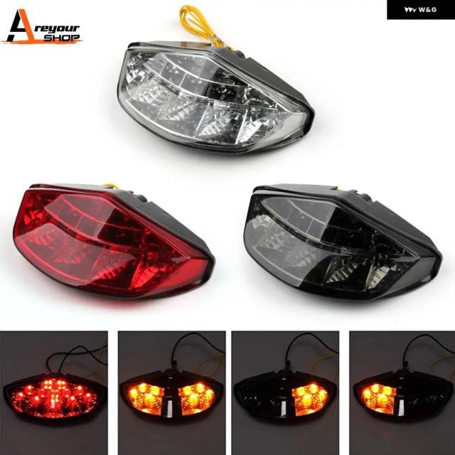 ドゥカティ モンスター 696 795 796 1100 一体型 LED テールライト ウィンカー バイク ライトアクセサリー
