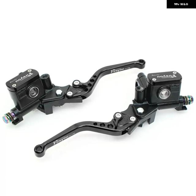 ブレーキ ポンプ マスター シリンダー オートバイ レバー ハンドルバー 油圧 クラッチレーシング バイク 22MM ヤマハ 汎用_13