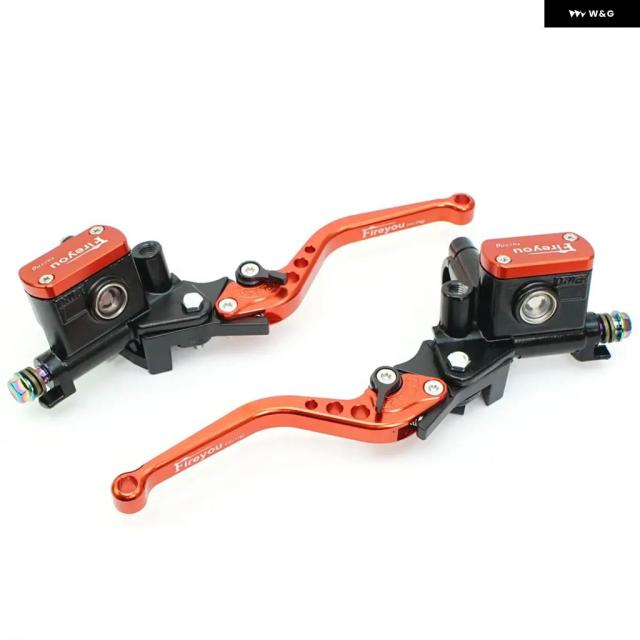 ブレーキ ポンプ マスター シリンダー オートバイ レバー ハンドルバー 油圧 クラッチレーシング バイク 22MM ヤマハ 汎用_8