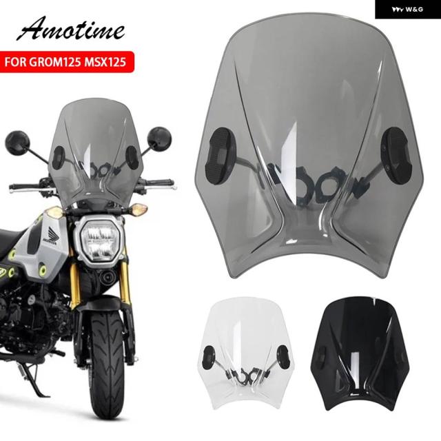 ホンダ GROM GROM125 MSX125 自動二輪車 付属品 陳列箱映写幕 GROM 陳列箱遮蔽物 ウインドデフレクター