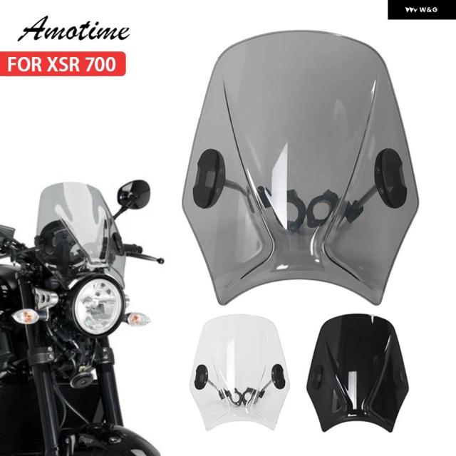 XSR700 付属品 自動二輪車 かい繕う能力のある 気流映写幕 気流遮蔽物 XSR 700 XSR700 2022 2023