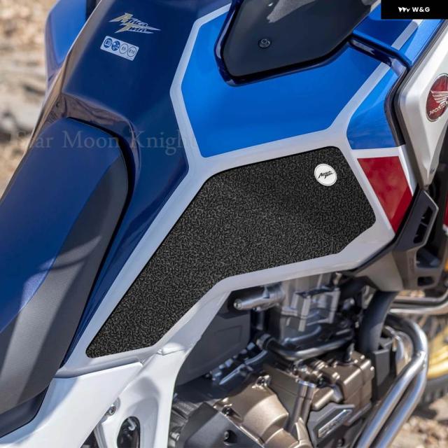 オートバイ 滑り止めタンク パッド ステッカー ステッカー サイドタンク パッド ホンダ CRF1100Lアフリカツインアドベンチャースポーツ2020