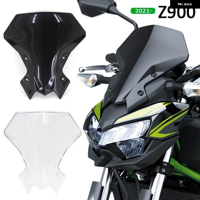 バイク アクセサリー ウインドスクリーン ウインドシールドバッフル エアウィンドデフレクター カワサキ Z650 Z 650 2021 2022