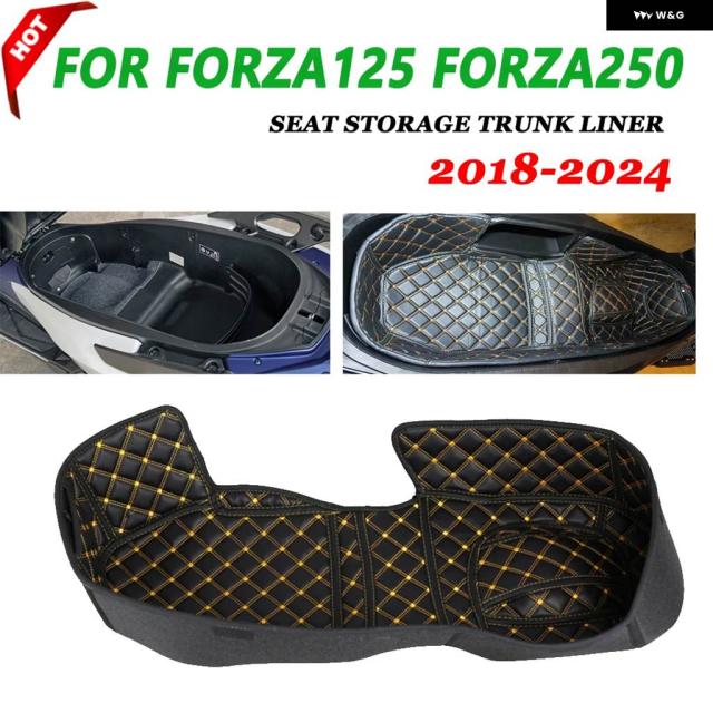 居敷き 納める ボックス席 なめし革後押し ブート カーゴライナー ホンダ FORZA125 FORZA250 FORZA NSS 125 250 2017 - 2023 自動二輪車 付属品