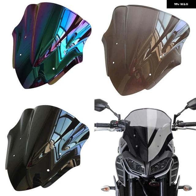 オートバイ レース用風防 ウインドスクリーン ヤマハ MT09 FZ09 MT-09 FZ-09 FZ 2017 - 20