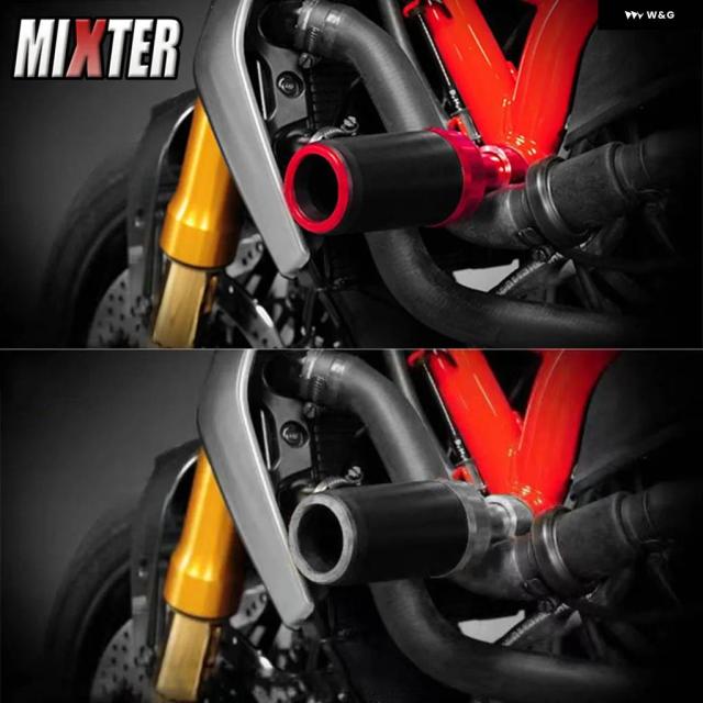 ドゥカティ DIAVEL XDIAVEL MONSTER 821 1200/S バイク 落下防止 フレーム スライダー フェアリング ガード アンチ クラッシュ パッド プロテクター
