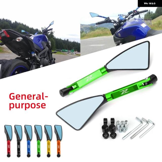 汎用 自動二輪車 鏡鑑 CNC 側面バックミラー カワサキ Z900 Z1000 Z800 Z750 Z650 Z300 Z250 Z125