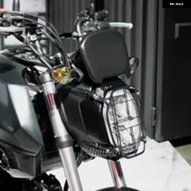 ホンダ H2C MSX GROM 2020 2021 2022 バイク ヘッドライト ガード プロテクター ヘッドライト グリル カバー_4