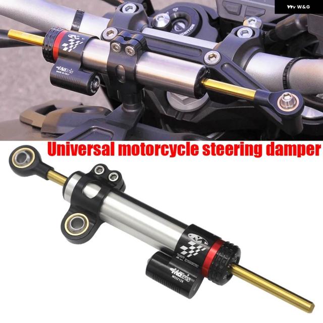 CNC 汎用 アルミ オートバイ ダンパー ステアリング化安全 制御 ヤマハ MT09 MT07 R6 FZ1 XJR1300 MT-07
